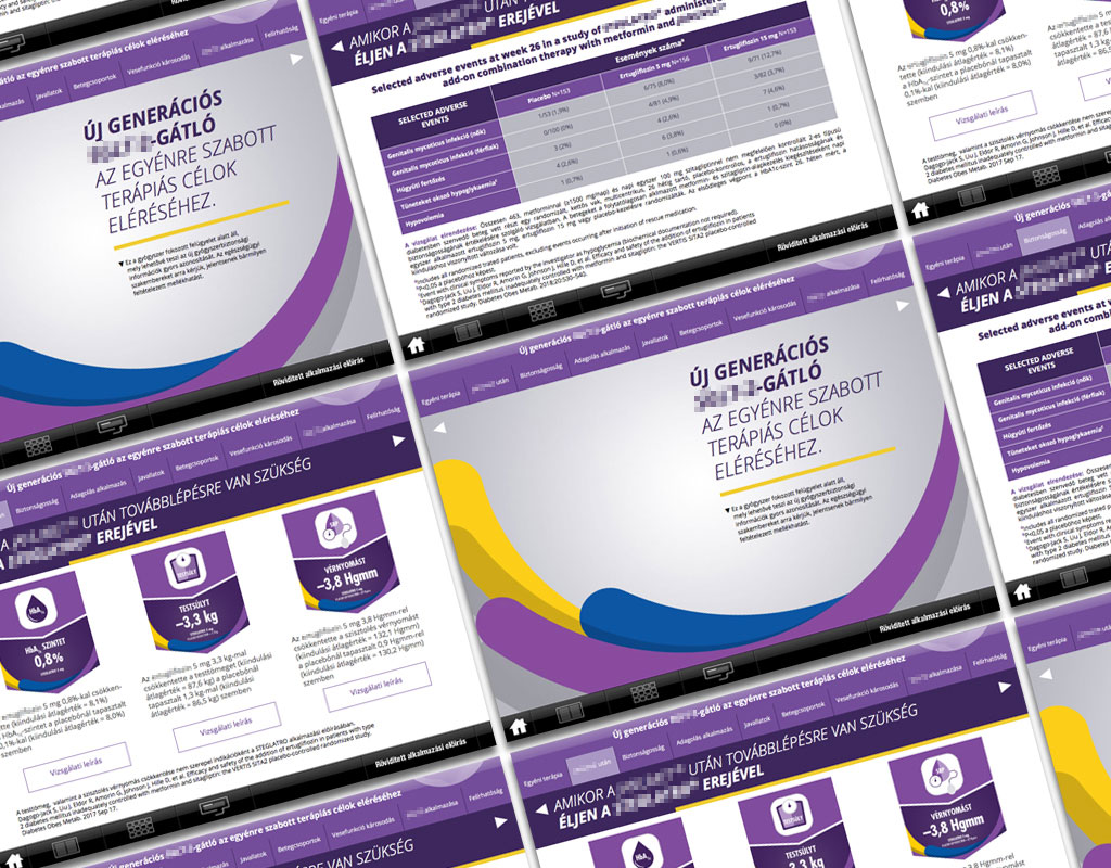 msd product ipad promotional educational material