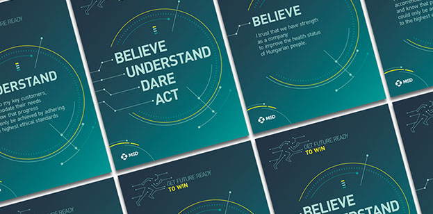 msd buda céges logo és poszter