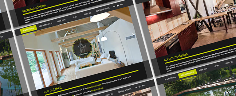 irota ecolodge website design and html5 developing