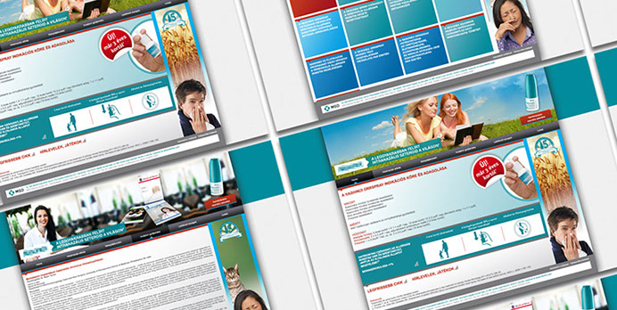 msd product website design and html5 developing