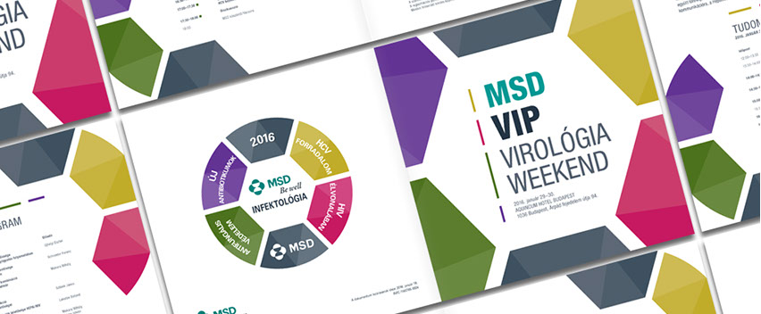 msd virology weekend invitation card