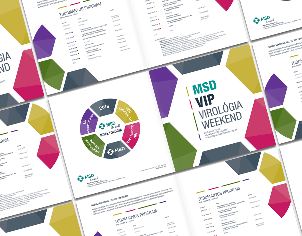 msd virology weekend invitation card