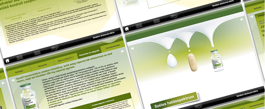 msd termék promóciós, oktató ipad anyag