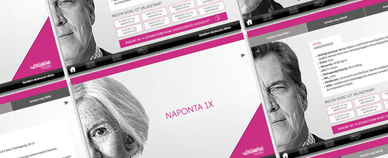 msd product ipad promotional educational material