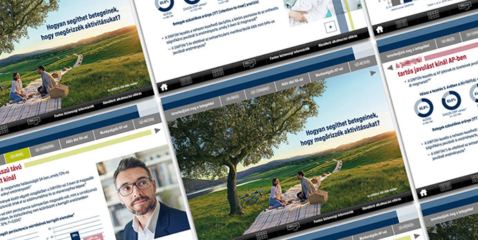 msd product ipad promotional educational material