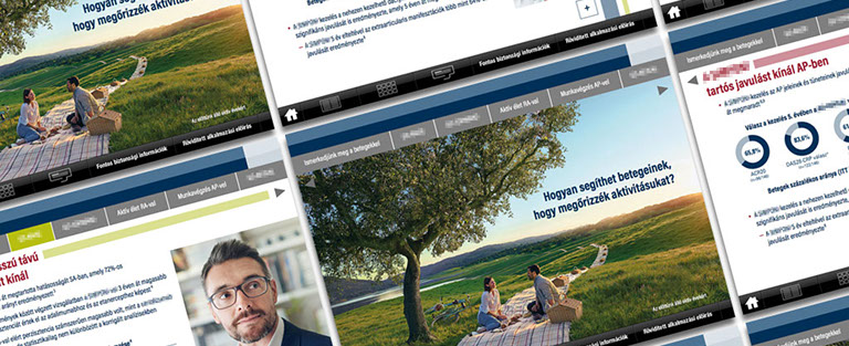 msd product ipad promotional educational material